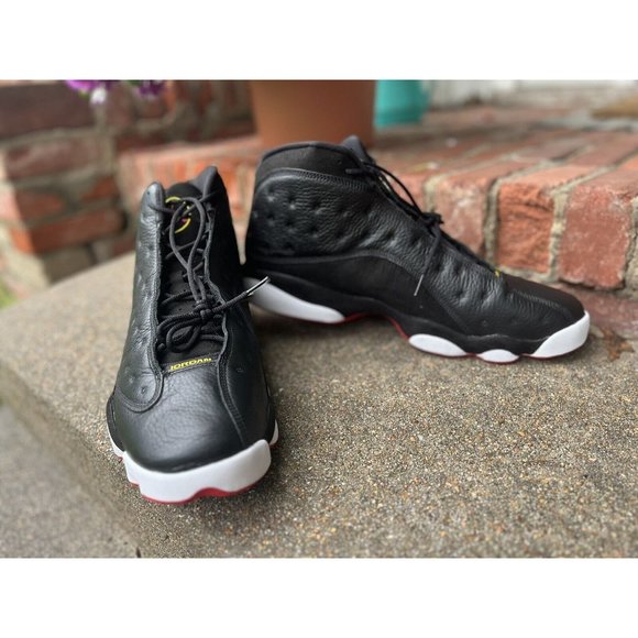 Nike Air Jordan 13 Retro Playoffs Black Red Yellow 414571-062 Men\'s Size 18 main image 7